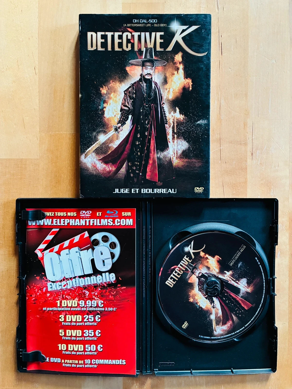 DVD Detective K juez y verdugo. – photo 3